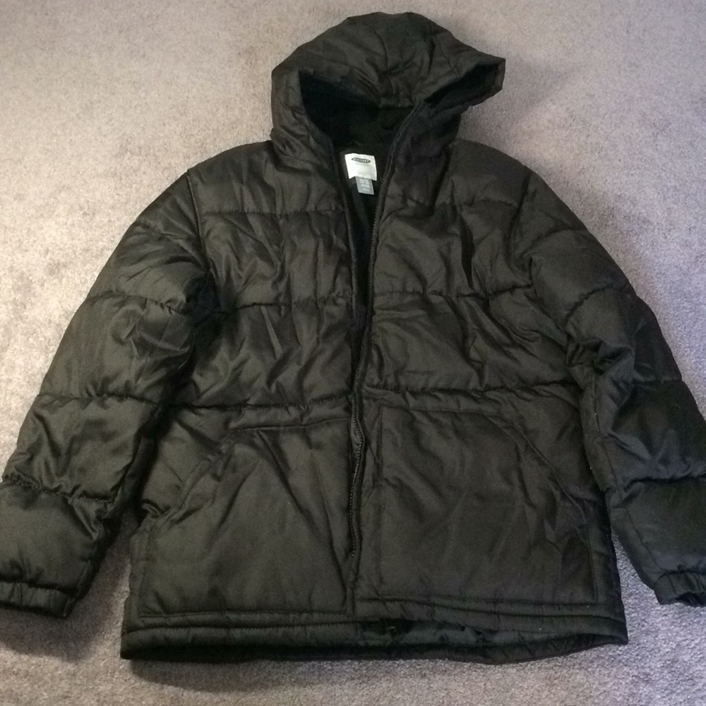 Hooded Puffy Jacket